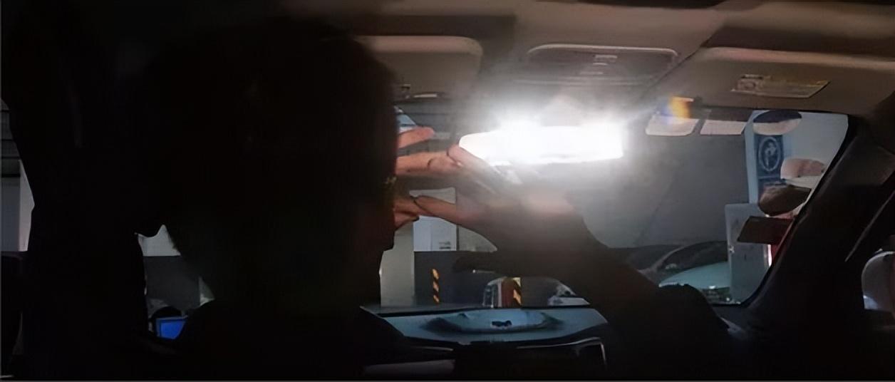 远光灯导致视觉盲区，针对对面车辆远光灯有什么好办法